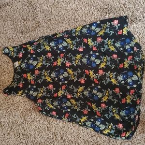 Floral tank top
